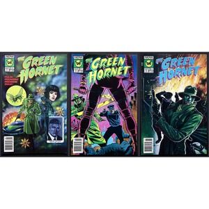 NOW Comics The Green Hornet 1 2 3 Comic Books Lot Set Newsstand 1991 Chuck Dixon